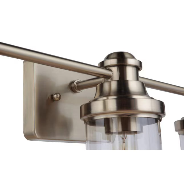 allen + roth Ivy 3-Light Vanity Light — Champagne