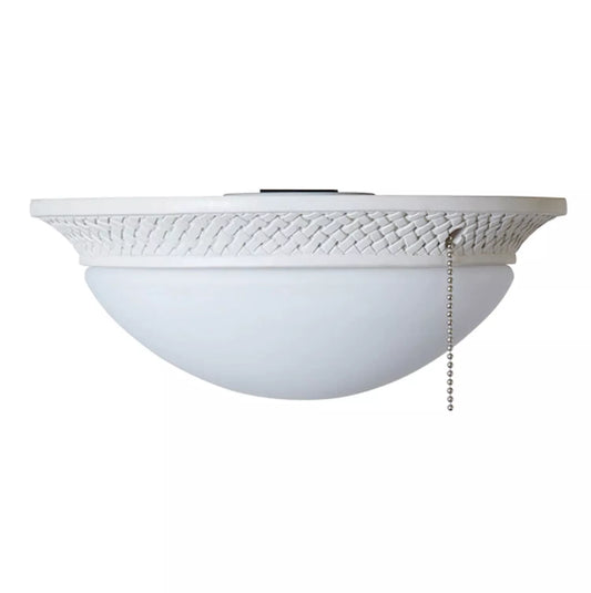 Transform any room with this 2-light white incandescent light kit. Includes decorative caps, finials, and complete mounting hardware for easy installation
