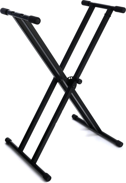 Yamaha OEM PKBX2 double-braced adjustable X-style keyboard stand in black