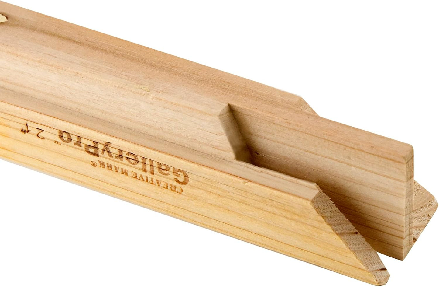 Creative Mark 36-inch stretcher bar with engraved logo and interlocking design