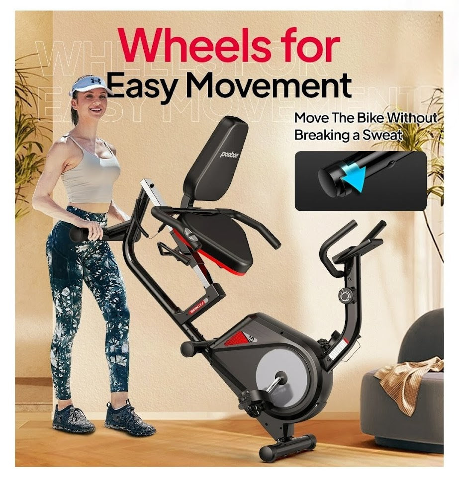Recumbent Exercise Bike — Fully Assembled